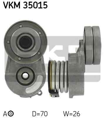 Rola intinzator curea alternator OPEL CORSA C F08 F68 SKF VKM 35015