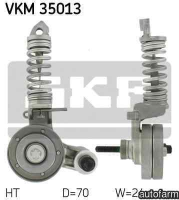Rola intinzator curea alternator OPEL CORSA D Van 