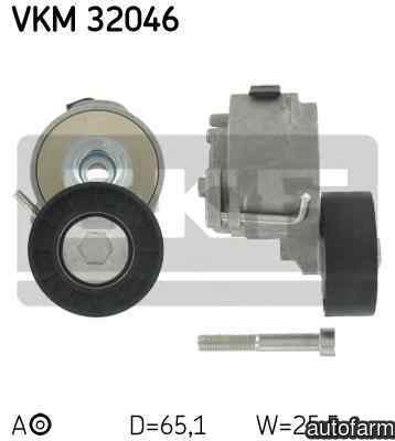 Rola intinzator curea alternator VAUXHALL SIGNUM SKF VKM 32046