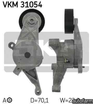 Rola intinzator curea alternator VW PASSAT 3C2 SKF VKM 31054