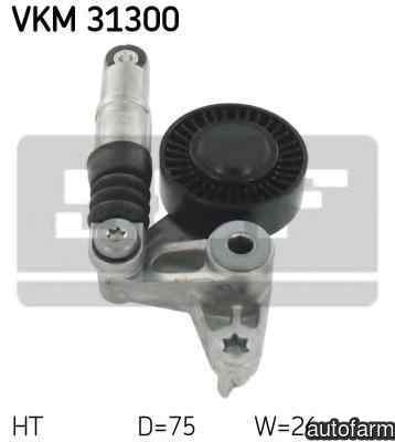 Rola intinzator curea alternator VW PHAETON 3D SKF VKM 31300