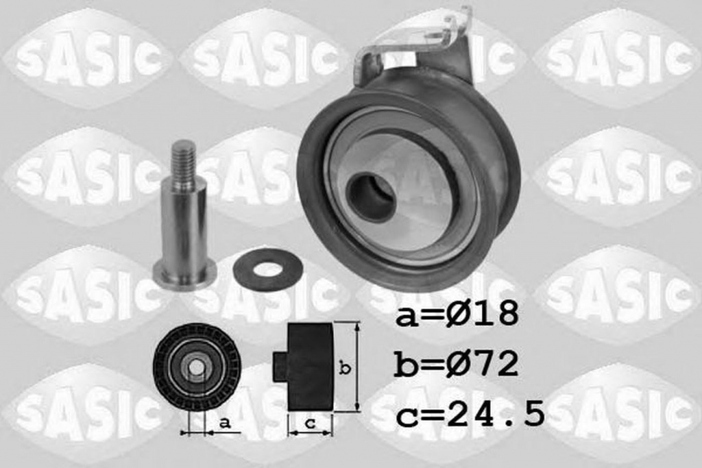 Rola Intinzator curea AUDI A4 Avant 8D5 B5 SASIC 1706078
