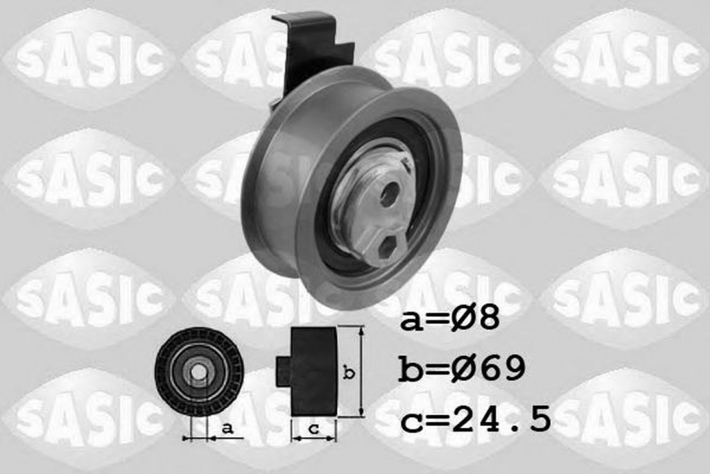 Rola Intinzator curea AUDI A4 Avant 8D5 B5 SASIC 1706075