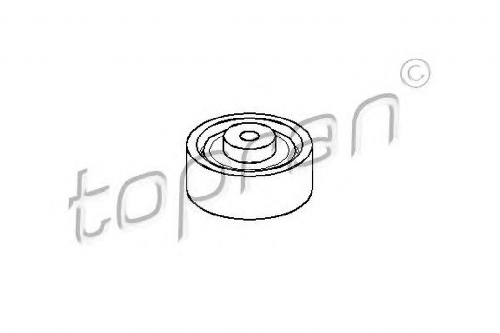 Rola Intinzator curea AUDI A6 4A C4 TOPRAN 107335