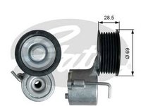 Rola Intinzator curea AUDI Q5 8R GATES T39332