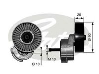 Rola Intinzator curea CHRYSLER VOYAGER II ES GATES T38122