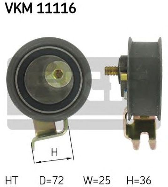 Rola intinzator curea distributie AUDI A4 8D2 B5 SKF VKM11116