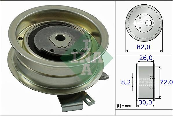Rola intinzator curea distributie AUDI A4 8D2 B5 Producator INA 531 0203 20