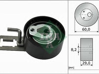 Rola intinzator,curea distributie CITROËN C3 II (2009 - 2020) INA 531 0884 10