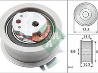 Rola intinzator,curea distributie INA 531 0628 30