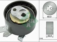 Rola intinzator,curea distributie MERCEDES GLA-CLASS (X156) (2013 - 2016) INA 531 0906 10 piesa NOUA