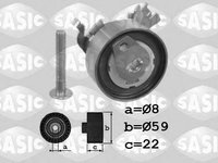 Rola intinzator,curea distributie OPEL COMBO (71_), OPEL VITA B (73_, 78_, 79_), OPEL ASTRA F (56_, 57_) - SASIC 1706040