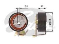 Rola intinzator,curea distributie PEUGEOT PARTNER combispace (5F) (1996 - 2012) GATES T43023 piesa NOUA