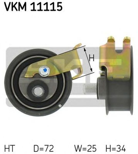 Rola intinzator curea distributie VW NEW BEETLE 9C1 1C1 SKF VKM11115