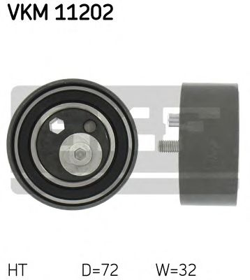 Rola intinzator curea distributie VW V6 2,4-2,8 A4/A6 96- - Cod intern: W20034694 - LIVRARE DIN STOC in 24 ore!!!