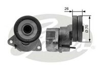 Rola Intinzator curea OPEL FRONTERA A 5 MWL4 GATES T38154