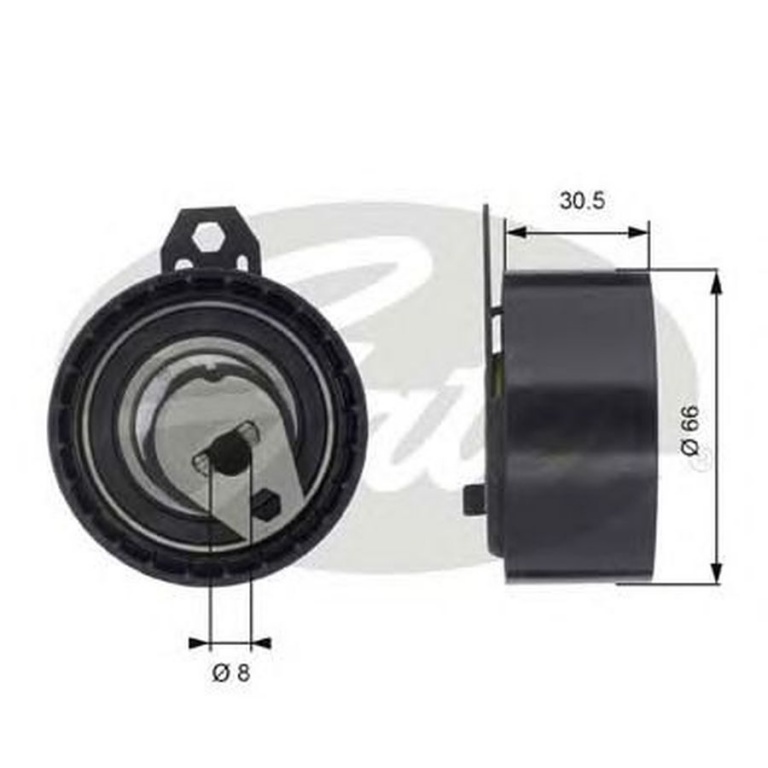 Rola Intinzator curea RENAULT KANGOO Express FC0 1