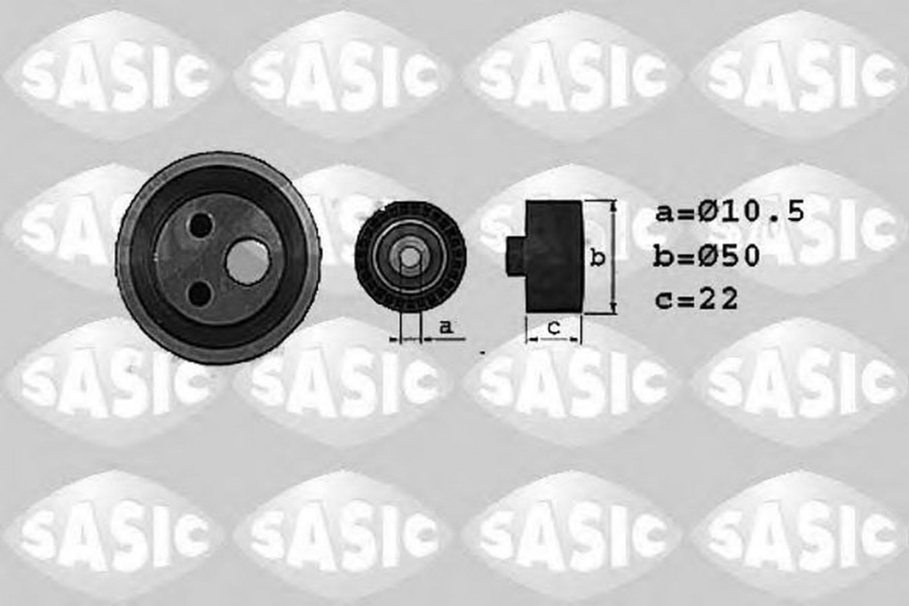 Rola Intinzator curea RENAULT TWINGO II CN0 SASIC 4000802