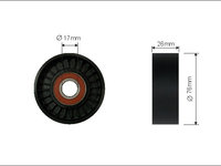 Rola intinzator,curea transmisie (10200 CAFFARO) MERCEDES-BENZ