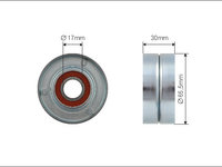 Rola intinzator,curea transmisie (30100 CAFFARO) RENAULT