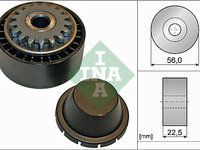 Rola intinzator,curea transmisie (531085410 INA) DACIA,NISSAN,PEUGEOT,PROTON,RENAULT