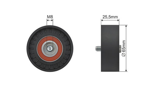 ROLA INTINZATOR CUREA TRANSMISIE, ALFA ROMEO 