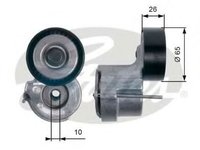 Rola intinzator,curea transmisie ALFA ROMEO GIULIETTA (940) (2010 - 2016) GATES T39174 piesa NOUA