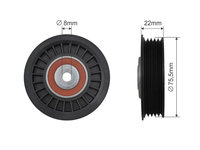 ROLA INTINZATOR CUREA TRANSMISIE, AUDI A3, A4 B5, A4 B6, A6 C5; SKODA SUPERB I; VW BORA, BORA I, GOLF IV, NEW BEETLE, PASSAT B5, PASSAT B5.5 1.9/2.0 d 08.98-09.10