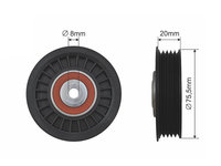 ROLA INTINZATOR CUREA TRANSMISIE, AUDI A4, A6, SKODA SUPERB I, VW BORA, GOLF IV, PASSAT 1.9/2.0 d 08.98-03.08