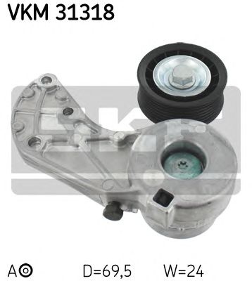Rola intinzator curea transmisie AUDI Q7 (4L) - Co