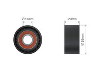 ROLA INTINZATOR CUREA TRANSMISIE, BMW 1 E81/E82/E88, 3 E90/E91/E92/E93, 5/F10/F11, GRAN TURISMO F07, 7 F01/F02/F03/F04 2.0 d/3.0 d 12.04-12.15