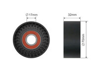 ROLA INTINZATOR CUREA TRANSMISIE, BMW 1 (F20), 1 (F21), 2 (F22, F87), 2 (F23), 3 (F30, F80), 3 (F31), 3 GRAN TURISMO (F34), 4 (F32, F82), 4 (F33, F83), 4 GRAN COUPE (F36), 5 (F10) 3.0 01.08-