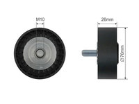 ROLA INTINZATOR CUREA TRANSMISIE, BMW 5 (E60), 5 (E61), 6 (E63), 6 (E64), 7 (E65, E66, E67), X5 (E53); SSANGYONG ACTYON I, ACTYON SPORTS I, ACTYON SPORTS II, KORANDO 2.0 d-4.8 07.01-