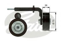 Rola intinzator curea transmisie BMW X5 (E53) (2000 - 2006) GATES T39005