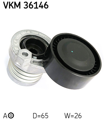 Rola intinzator,curea transmisie centru (VKM 36146 VKM36146 SKF) DACIA,MERCEDES-BENZ,NISSAN,RENAULT A-CLASS|ALMERA, BLUEBIRD SYLPHY, SYLPHY|B-CLASS|B-CLASS, B-KLASSE|CAPTUR|CITAN|CLA|CLIO|CLIO, CLIO M
