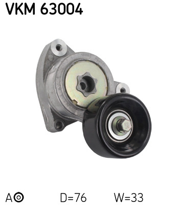 Rola intinzator,curea transmisie centru (VKM63004 SKF) HONDA