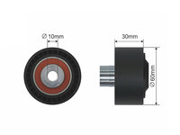 ROLA INTINZATOR CUREA TRANSMISIE, CITROEN BERLINGO, C1, C2, C2 ENTERPRISE, C3 I, C3 PLURIEL, C4, C4 I, C5, C5 II, XSARA, XSARA PICASSO; FORD C-MAX, C-MAX II, FIESTA V 1.4D/1.6/1.6 d 09.01-