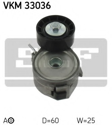 Rola intinzator curea transmisie # CitroEn C4 2004 2005 2006 2007 2008 2009 2010 2011 # VKM 33036 # SKF