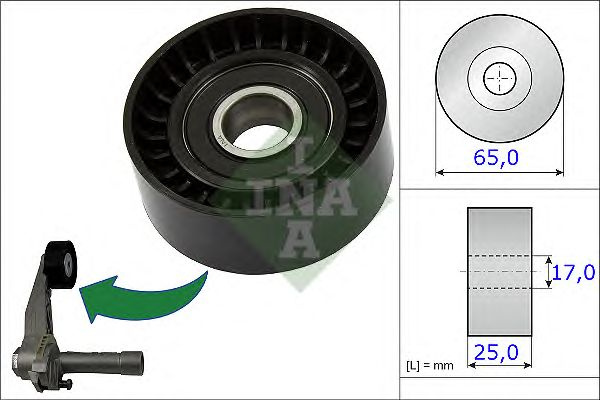 Rola intinzator curea transmisie CITROEN DS4 - Cod