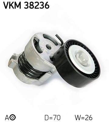 Rola intinzator,curea transmisie dreapta (VKM 38236 VKM38236 SKF) BMW,BMW (BRILLIANCE) 1|3|3 SERIES|5|X1|X3|Z4
