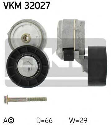 Rola intinzator curea transmisie FIAT 1,9JTD - Cod intern: W20034863 - LIVRARE DIN STOC in 24 ore!!!