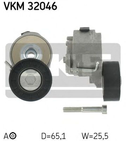 Rola intinzator curea transmisie FIAT PUNTO EVO 199 SKF VKM32046