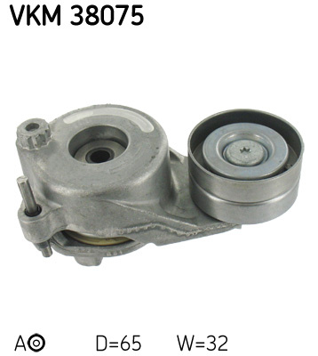 Rola intinzator,curea transmisie inferior dreapta (VKM38075 SKF) MERCEDES-BENZ