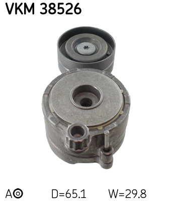 Rola intinzator,curea transmisie Multi-V belt tensioner MERCEDES C T-MODEL S204 C W204 CLS C218 CLS SHOOTING BRAKE X218 E A207 E A238 E ALL-TERRAIN S213 E C207 E T-MODEL S212 3.0 d 06.06- SKF VKM 38526