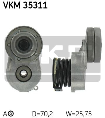 Rola intinzator curea transmisie OPEL CORSA C F08 F68 Producator SKF VKM 35311