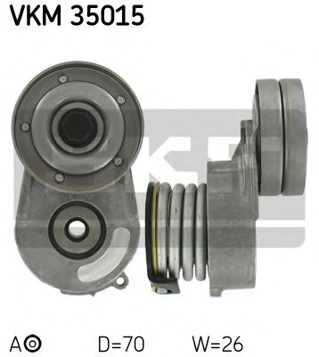 Rola intinzator curea transmisie OPEL CORSA C (F08, F68) - Cod intern: M20384277 - LIVRARE DIN STOC in 24 ore!!!