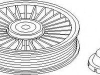 Rola intinzator,curea transmisie OPEL MOVANO caroserie (F9), OPEL MOVANO platou / sasiu (U9, E9), OPEL MOVANO Combi (J9) - TOPRAN 207 308