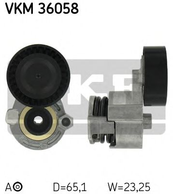 Rola intinzator,curea transmisie RENAULT MODUS / G