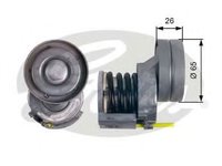 Rola intinzator,curea transmisie SEAT ALHAMBRA (710, 711) (2010 - 2016) GATES T39023 piesa NOUA