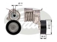 Rola intinzator,curea transmisie SKODA FABIA (6Y2), SKODA FABIA Combi (6Y5), SKODA FABIA limuzina (6Y3) - GATES T39115